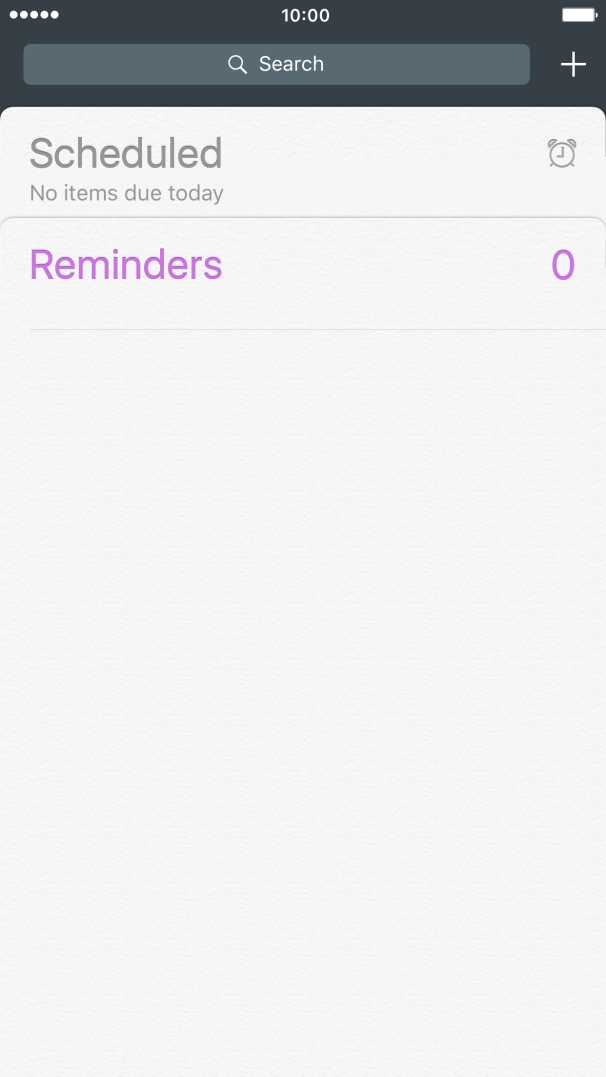 Press Reminders.