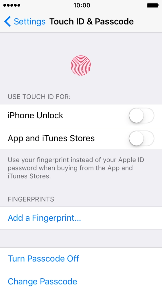 Press Turn Passcode Off and key in the phone lock code. Press Turn Passcode Off and key in the phone lock code.