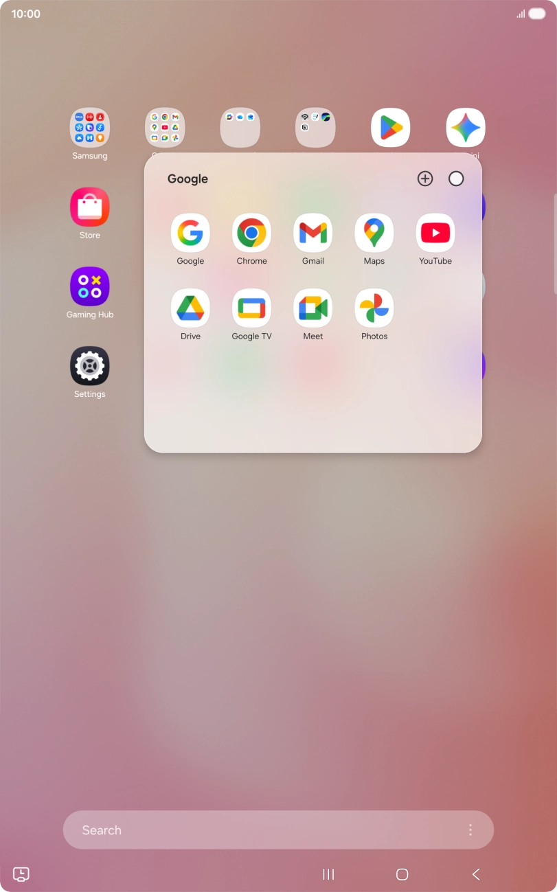 Open YouTube and go to the required video.