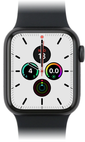 Image 1: Apple Watch Series 5 in Black Large product image