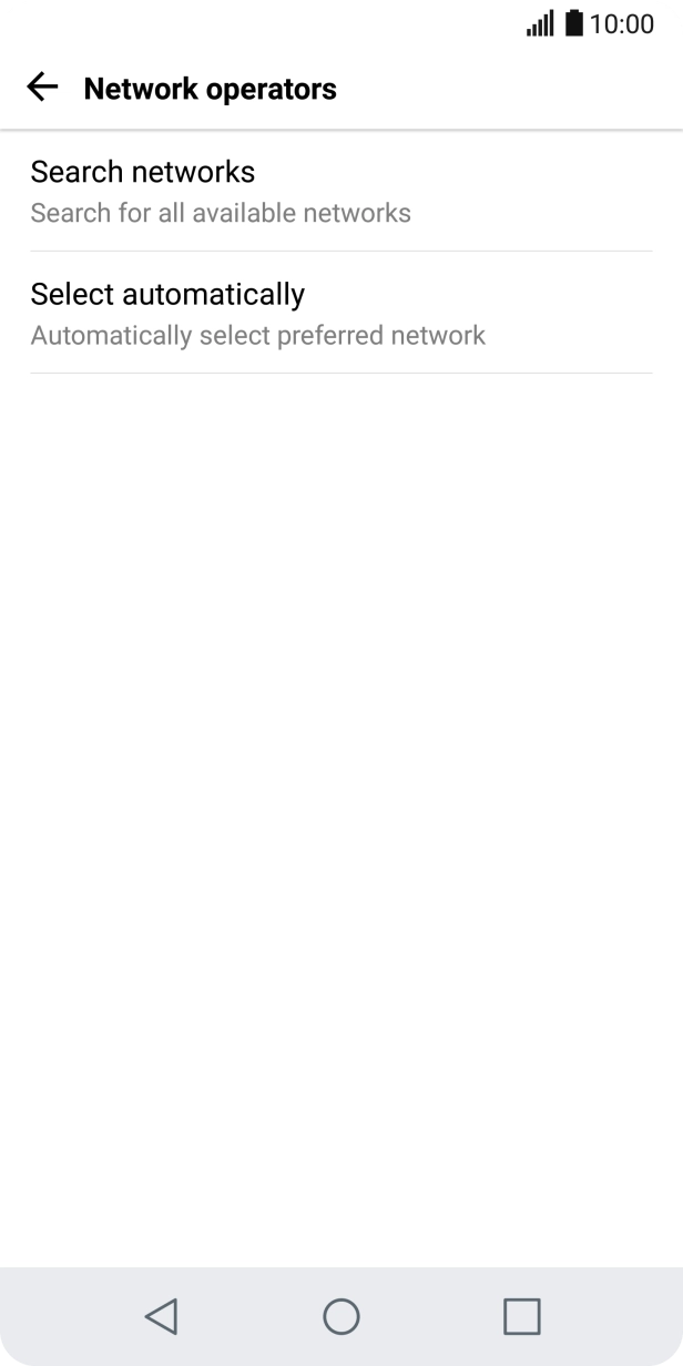 Press Select automatically. Press Select automatically.