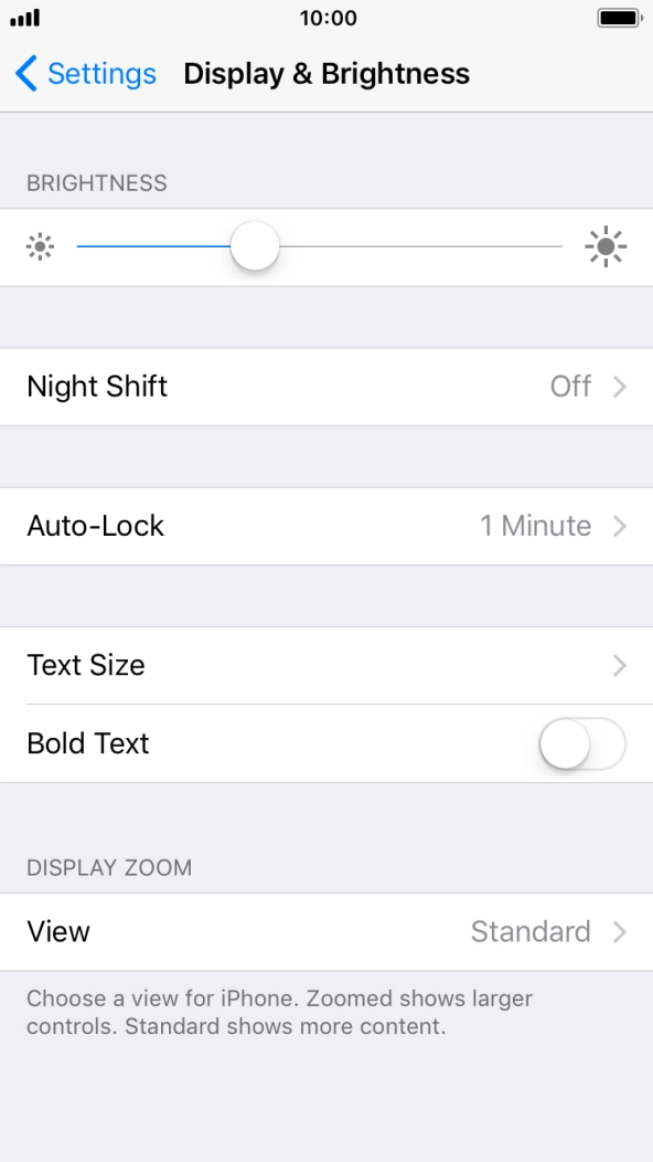 Press Auto-Lock.