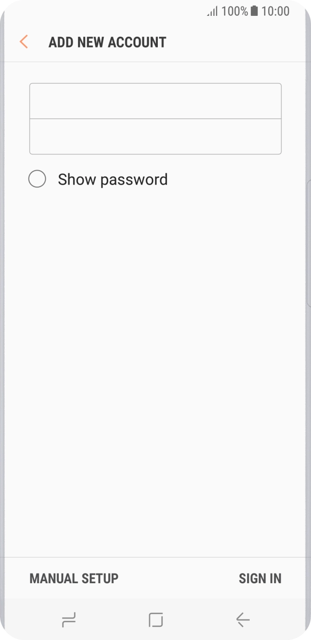Press SIGN IN. Press SIGN IN.