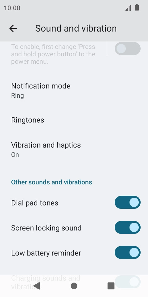 Press Ringtones.