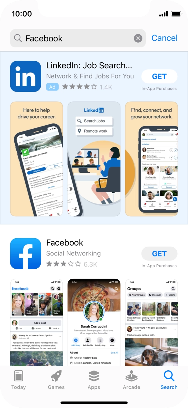 Press Facebook. Press Facebook.