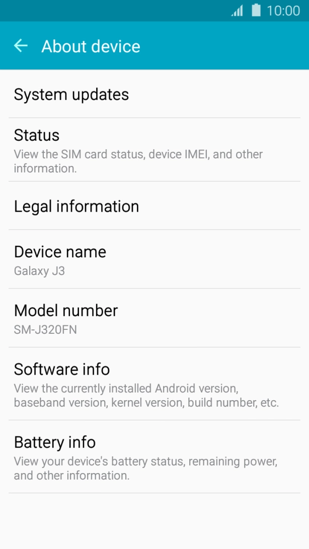 Press Software info.
