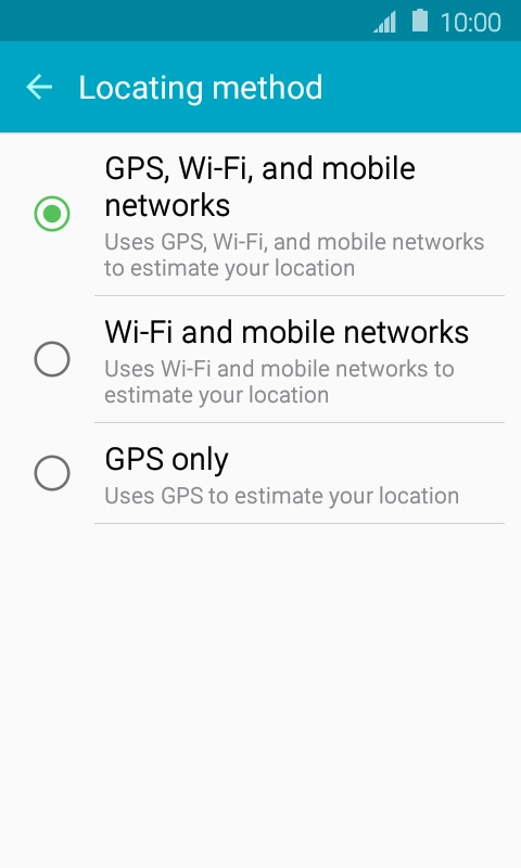If you select GPS, Wi-Fi, and mobile networks, your phone can find your exact position using the GPS satellites, the mobile network and nearby Wi-Fi networks. Satellite-based GPS requires a clear view of the sky. If you select GPS, Wi-Fi, and mobile networks, your phone can find your exact position using the GPS satellites, the mobile network and nearby Wi-Fi networks. Satellite-based GPS requires a clear view of the sky.