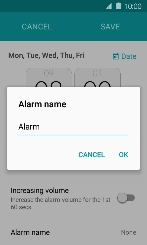 Press OK.