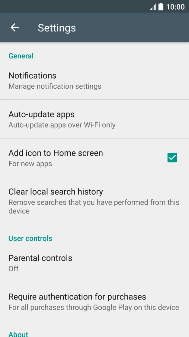 Press Auto-update apps. Press Auto-update apps.