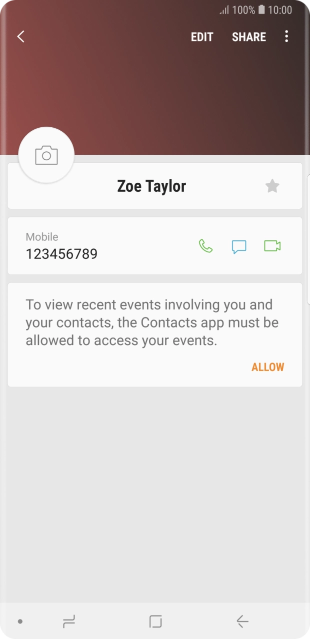 Press the Home key to return to the home screen. Press the Home key to return to the home screen.