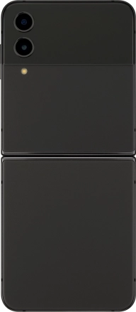 Image 2: Back view of the Samsung Galaxy Z Flip4