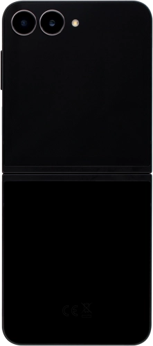 Imagen 2: Vista posterior del Samsung Galaxy Z Flip7 FE - Black