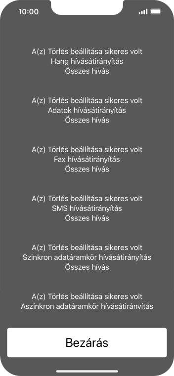 Válaszd a Bezárás lehetőséget.