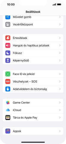 Válaszd az Appok lehetőséget.