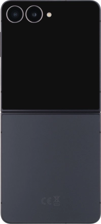 Image 2: Back view of the Samsung Galaxy Z Flip7