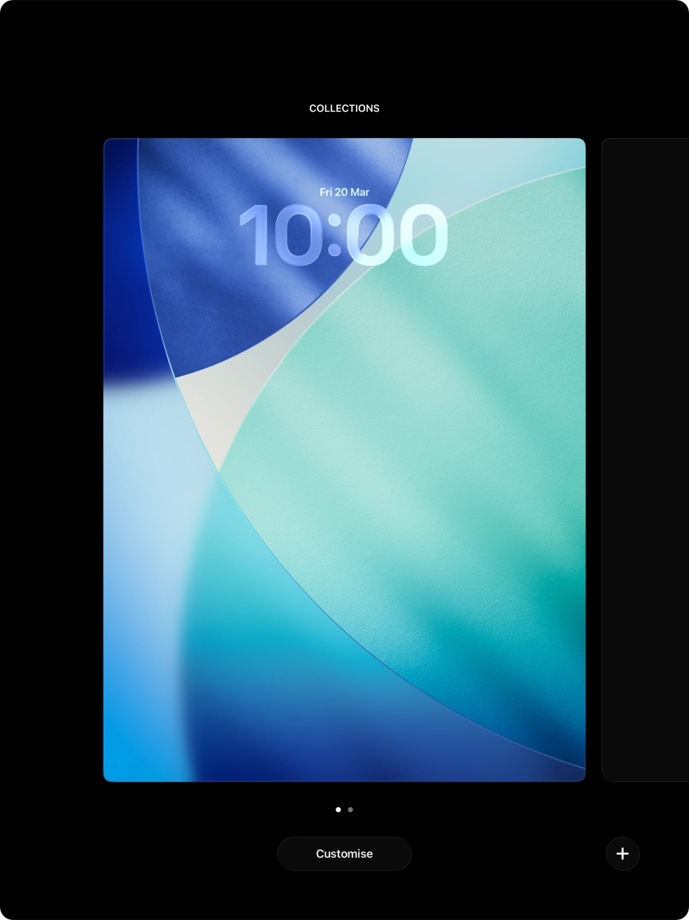 Press the add icon. Press the add icon.