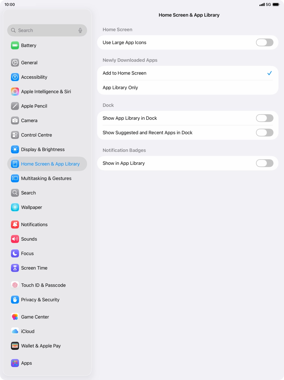 To add new downloaded apps to both the home screen and App Library, press Add to Home Screen. To add new downloaded apps to both the home screen and App Library, press Add to Home Screen.