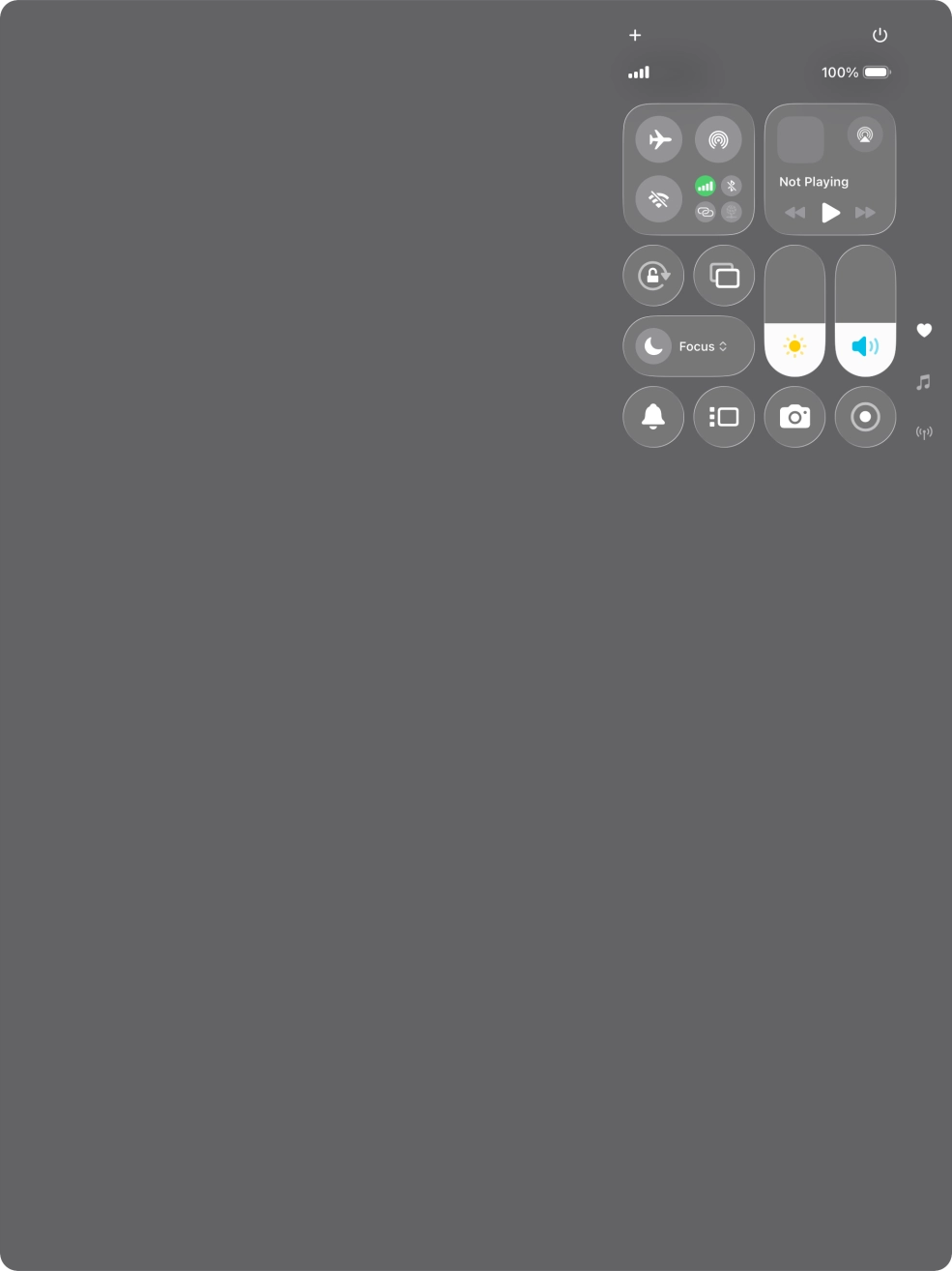 Press the screen recording icon to start the recording.