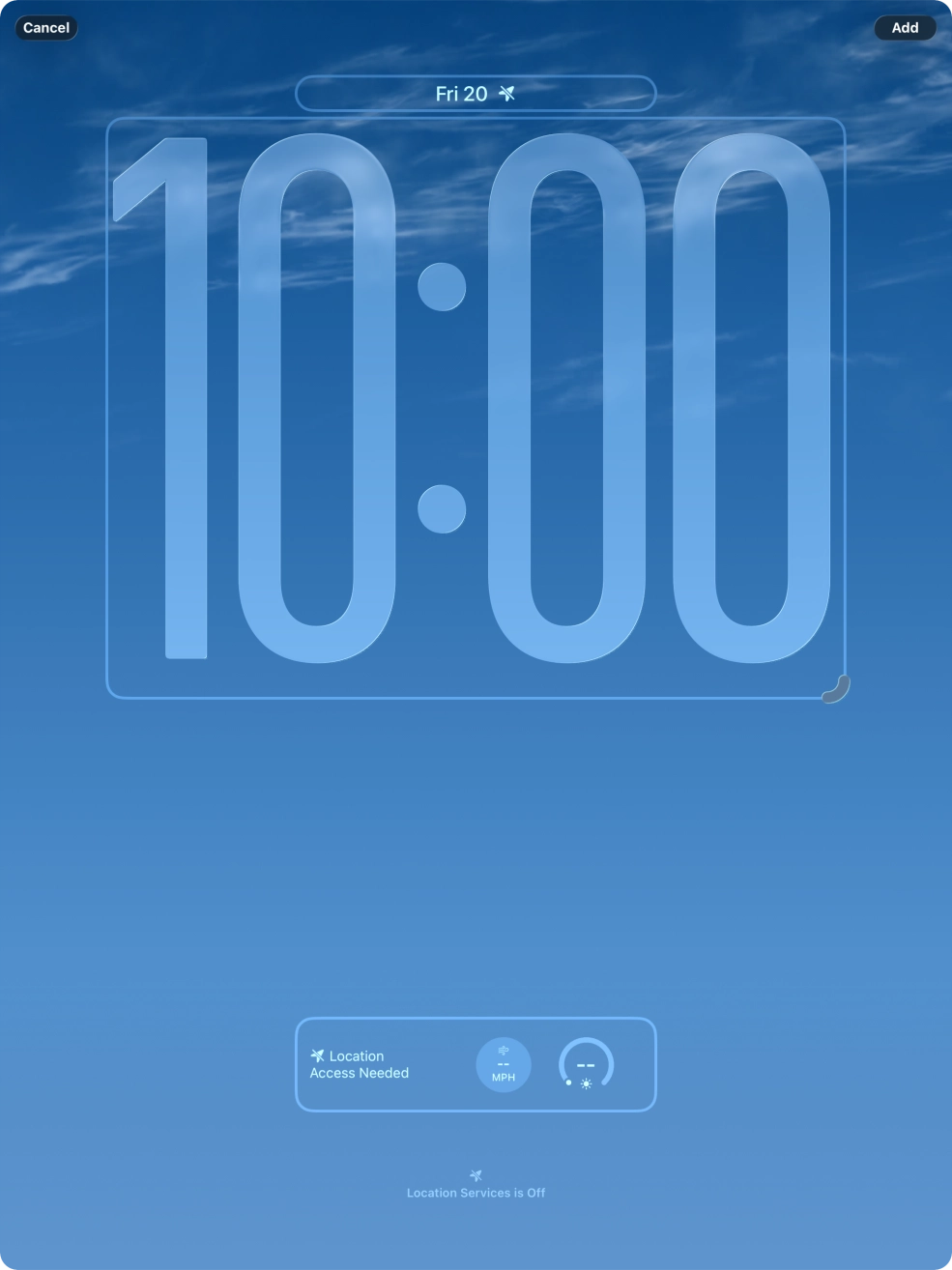 To customise the way the lock screen date is displayed, press the date widget and follow the instructions on the screen to select the required widget display mode. To customise the way the lock screen date is displayed, press the date widget and follow the instructions on the screen to select the required widget display mode.