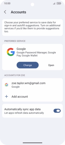 Slide your finger upwards starting from the bottom of the screen to return to the home screen.