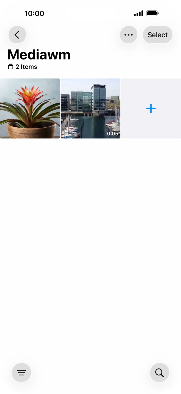 Open the app or screen you want to record.