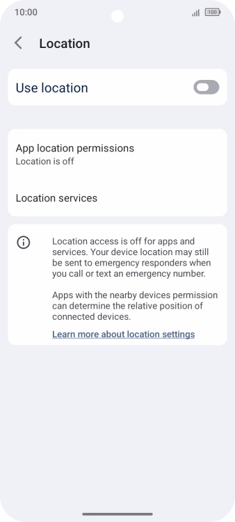 Press the indicator next to Press the indicator next to