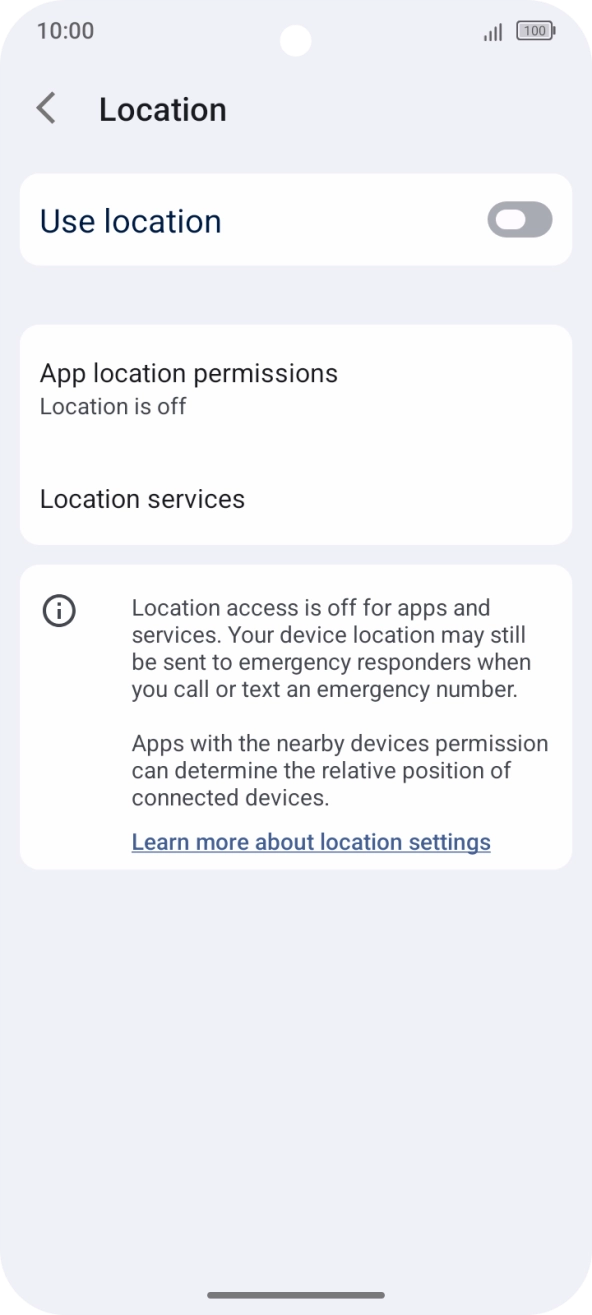 Press the indicator next to Press the indicator next to