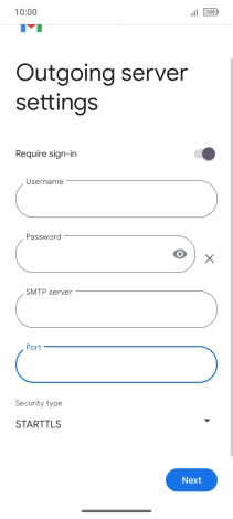 Press the drop down list below 