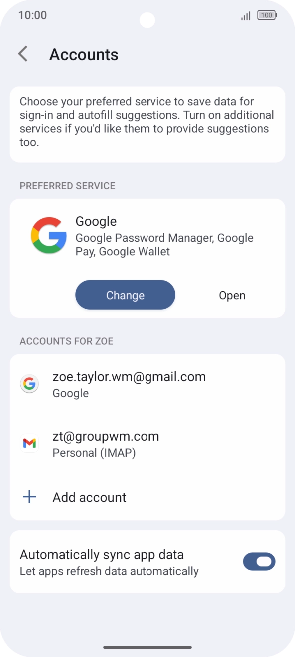 Slide your finger upwards starting from the bottom of the screen to return to the home screen.