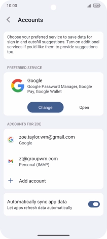 Slide your finger upwards starting from the bottom of the screen to return to the home screen.