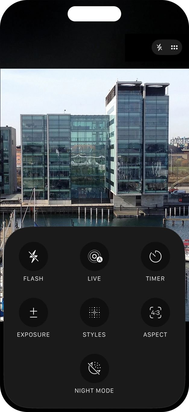 Press the required setting and follow the instructions on the screen to use the selected function.