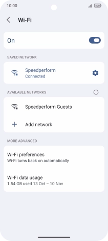 Slide your finger upwards starting from the bottom of the screen to return to the home screen.