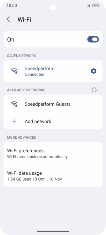 Slide your finger upwards starting from the bottom of the screen to return to the home screen.