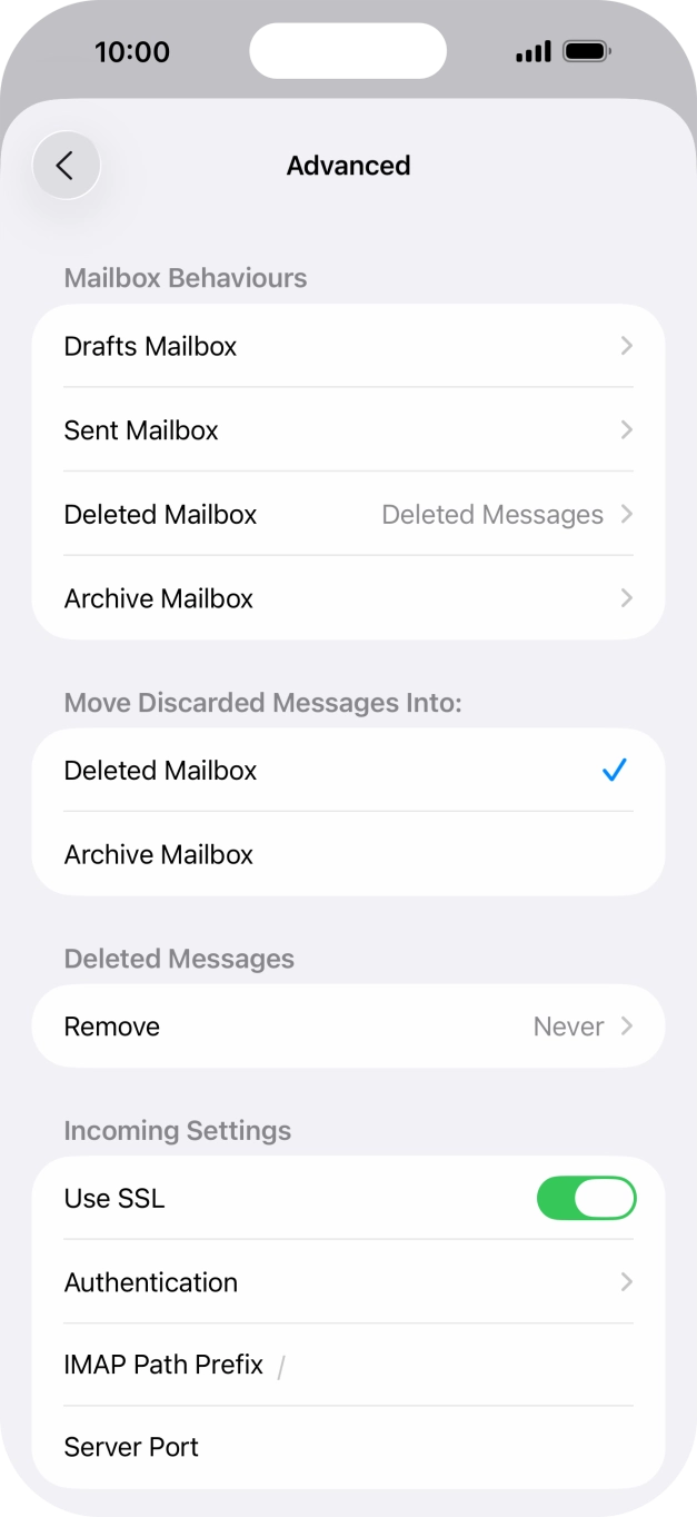 Press Authentication.
