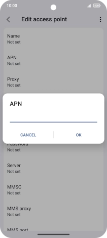 Key in telstra.wap and press OK. Key in telstra.wap and press OK.