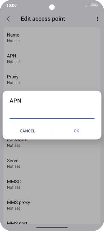 Key in telstra.wap and press OK. Key in telstra.wap and press OK.
