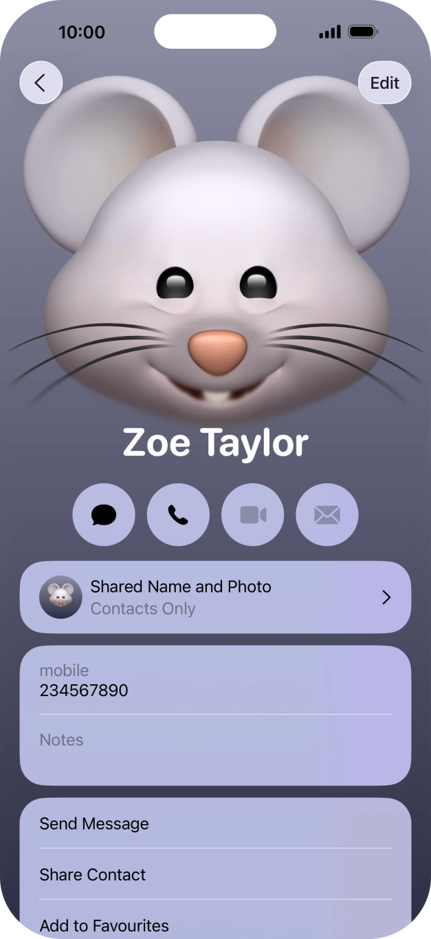 Slide your finger upwards starting from the bottom of the screen to return to the home screen.