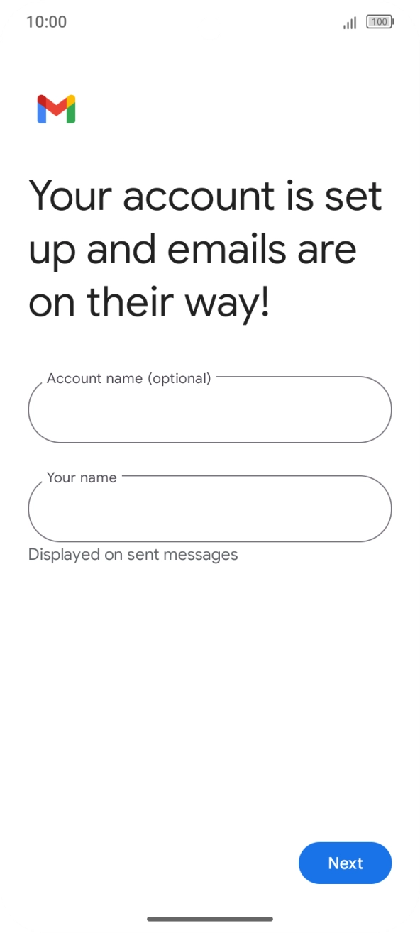 Press the field below 