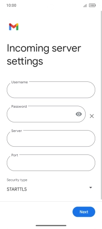 Press the field below 