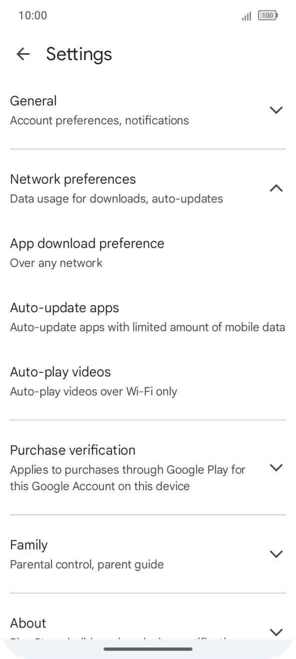 Press Auto-update apps.
