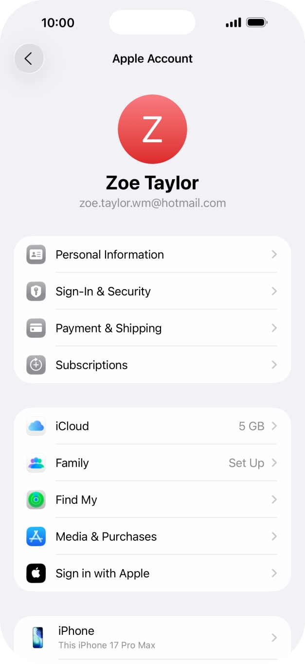 Slide your finger upwards starting from the bottom of the screen to return to the home screen.