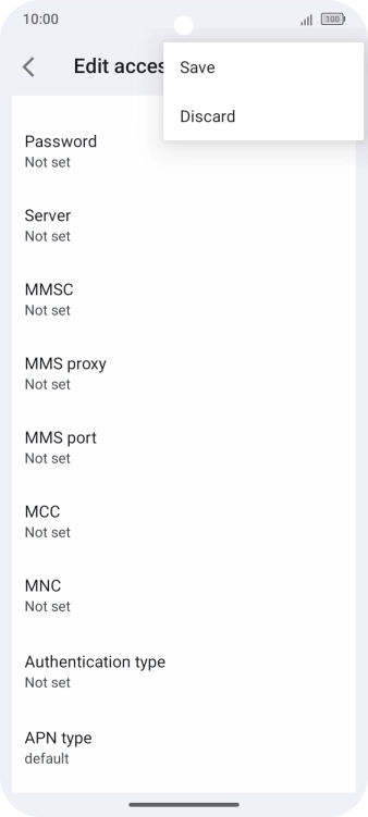 Press Save. Press Save.