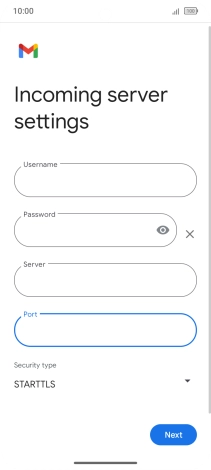 Press the drop down list below 