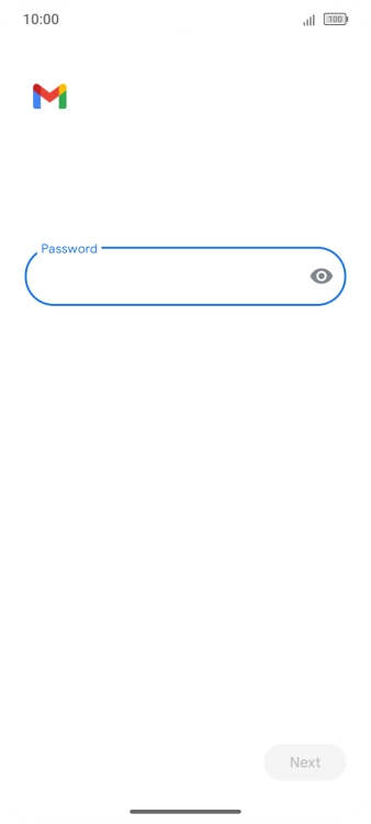 Press the field below 