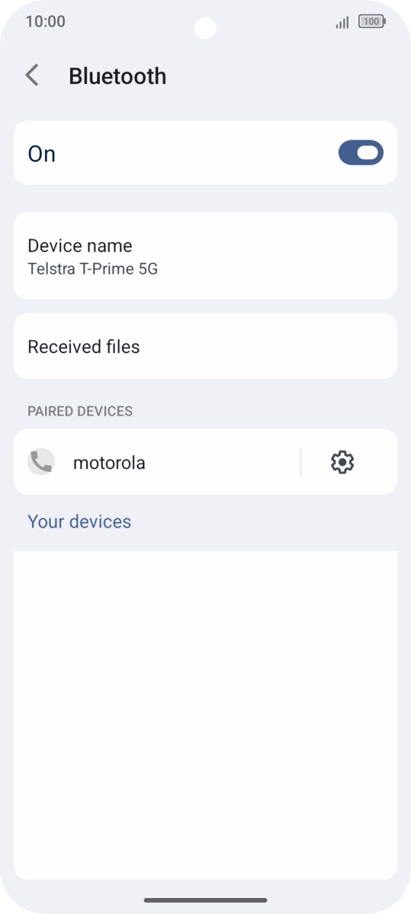 Slide your finger upwards starting from the bottom of the screen to return to the home screen.