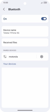 Slide your finger upwards starting from the bottom of the screen to return to the home screen.