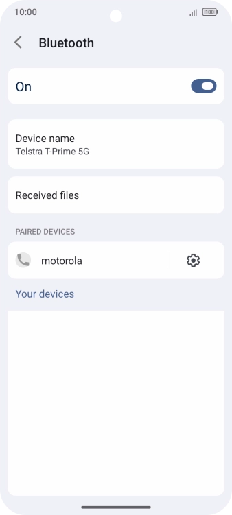 Slide your finger upwards starting from the bottom of the screen to return to the home screen.