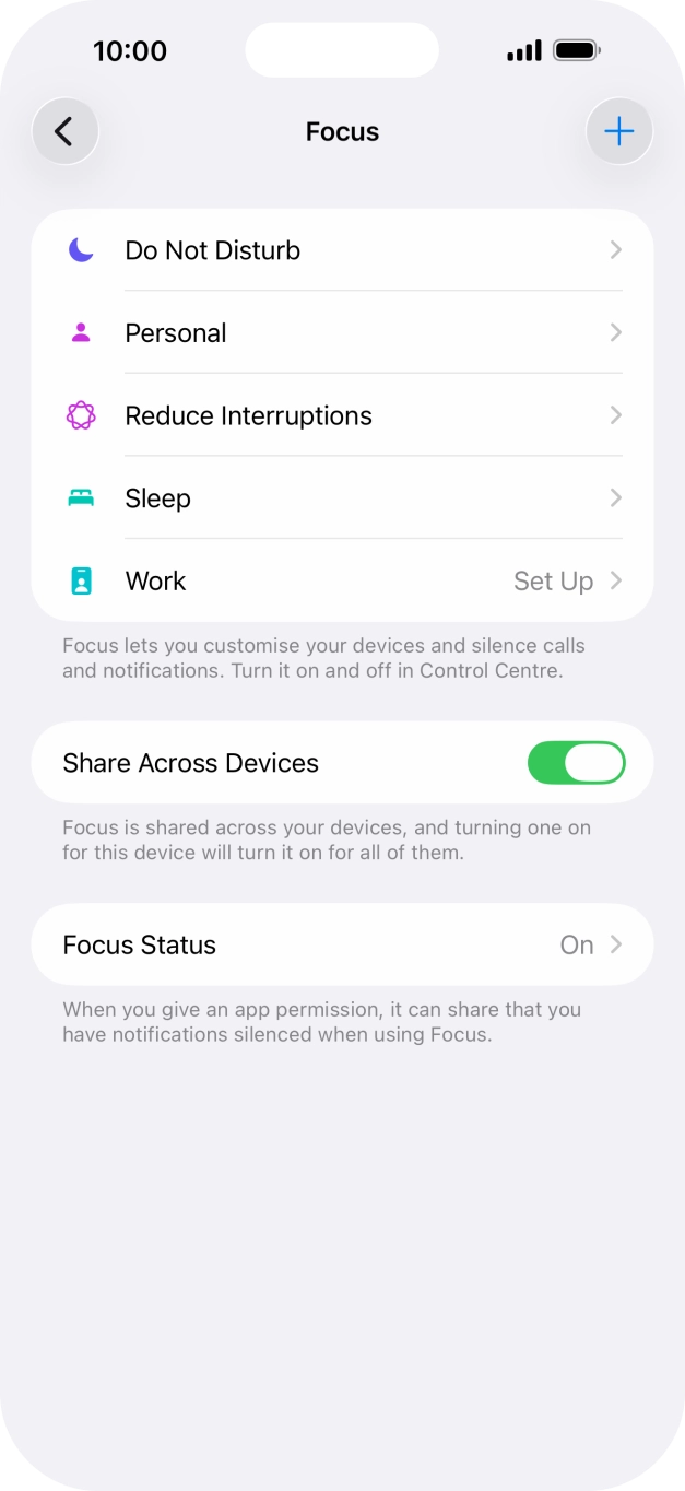 Press Do Not Disturb. Press Do Not Disturb.