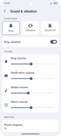 Press Phone ringtone.