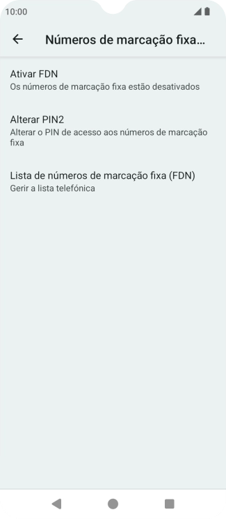 Prima Ativar FDN.